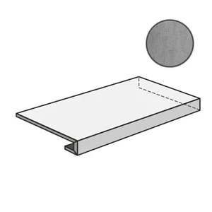 Ступень Sant Agostino GR.A.DX 90 Revstone Grey CSAGADRG90 33x90 матовая