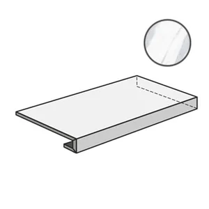 Ступень Sant Agostino GR.A.DX Themar Statuario Venato CSAGADSV12 33x120 матовая