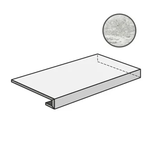Ступень Sant Agostino GR.ANG.DX Tipos White CSAGASTW12 33x120 матовая