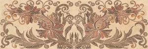 Декоративный элемент Gracia Ceramica Alevera Beige Decor 01 30x90 матовый