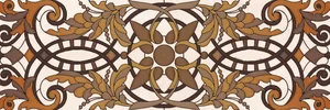 Декоративный элемент Gracia Ceramica Ariana Beige Decor 01 30x90 матовый