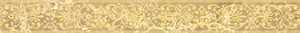 Бордюр Gracia Ceramica Bohemia Beige Border 01 6,5x60 глянцевый