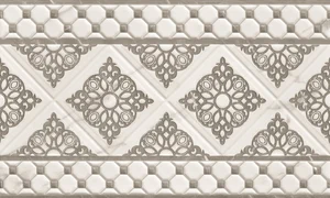 Декоративный элемент Gracia Ceramica Elegance Grey Decor 01 30x50 матовый