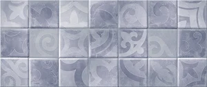 Декоративный элемент Gracia Ceramica Folk Blue Wall 02 25x60 глянцевый