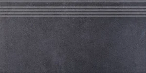 Ступень Gracia Ceramica Garden Black PG ST 01 30x60 матовая