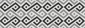 Декоративный элемент Gracia Ceramica Molle Black Decor 01 30x90 глянцевый