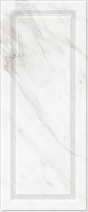 Плитка Gracia Ceramica Noir White Wall 01 25x60 глянцевая