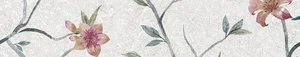Бордюр Gracia Ceramica Olezia Grey Light Border 01 5,7x30 матовый