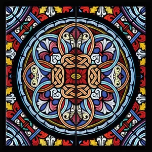 Бордюр Gracia Ceramica Prima Glass Multi Border 01 5x5 глянцевый