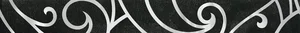 Бордюр Gracia Ceramica Prime Black Border 02 6,5x60 матовый