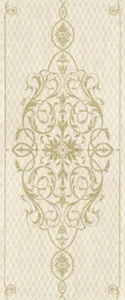 Декоративный элемент Gracia Ceramica Regina Beige Decor 01 25x60 глянцевый