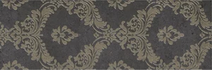 Декоративный элемент Gracia Ceramica Silvia Black Decor 01 30x90 матовый