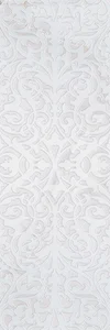 Декоративный элемент Gracia Ceramica Stazia White Decor 01 30x90 глянцевый