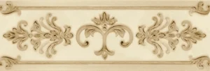 Бордюр Gracia Ceramica Visconti Beige Border 02 8,5x25 глянцевый