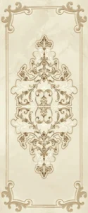 Декоративный элемент Gracia Ceramica Visconti Beige Decor 02 25x60 глянцевый