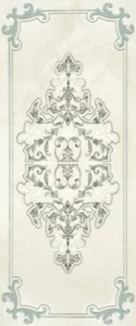 Декоративный элемент Gracia Ceramica Visconti Turquoise Decor 02 25x60 глянцевый