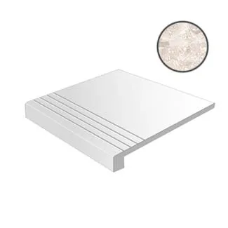 Ступень Vives Gradone Ceppo Di Gre-SPR Marfil 59,3x59,3 полированная