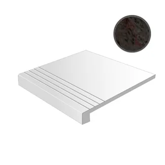 Ступень Vives Gradone Narpes Negro 40x60 матовая