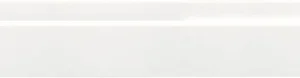 Бордюр Petracers Gran Gala Battiscopa Bianco 8x31,5 глянцевый