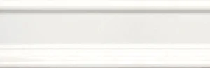 Бордюр Petracers Gran Gala Capitello Bianco 10x31,5 глянцевый