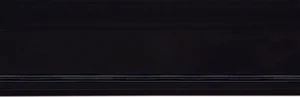 Бордюр Petracers Gran Gala Capitello Nero 10x31,5 глянцевый