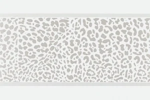 Бордюр Petracers Gran Gala Listello Leopardo A Bianco 21x31,5 глянцевый