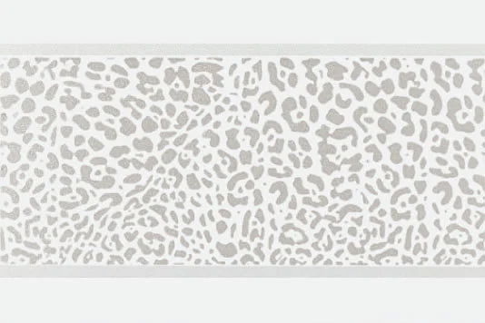Бордюр Petracers Gran Gala Listello Leopardo A Bianco 21x31,5 глянцевый