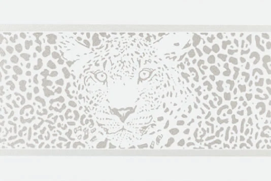 Бордюр Petracers Gran Gala Listello Leopardo D Bianco 21x31,5 глянцевый