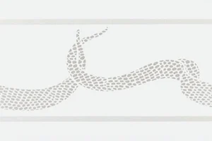 Бордюр Petracers Gran Gala Listello Serpente E Bianco 21x31,5 глянцевый