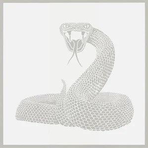 Декоративный элемент Petracers Gran Gala Serpente Bianco 94,9x94,9 глянцевый