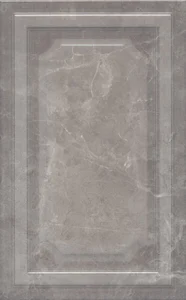 Плитка Kerama Marazzi Гран Пале серый панель 6354 25x40 глянцевая