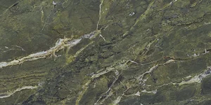 Керамогранит Graniti Fiandre Maximum Marmi Verde Fantastico Lucidato 150x300 полированный