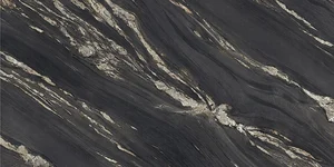 Керамогранит Graniti Fiandre Maximum Marmi Nero Damascato Satin 150x300 сатинированный