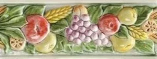 Boiserie Robbiana Decorato Bianco C RODE05