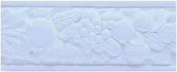Бордюр Grazia Boiserie Robbiana Indaco Matt. ROB08 8x20 матовый