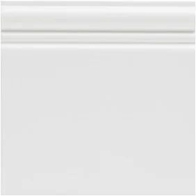 Бордюр Grazia Boiserie Zoccolo Bianco Craquelle ZO01 20x20 матовый