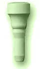 Спецэлемент Grazia Electa Ang. Est. El Finale Verde Craquete CLAF5 3x10 глянцевый