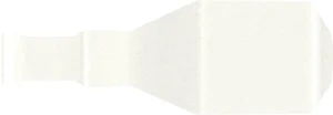 Спецэлемент Grazia Elegance Ang Finale Snow Craquele FIAELQ1 2,2x8,5 глянцевый