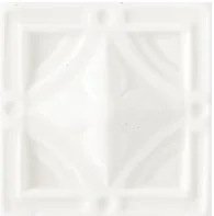 Вставка Grazia Essenze Neoclassico Tozz. Bianco Craquele TON010 6x6 глянцевая