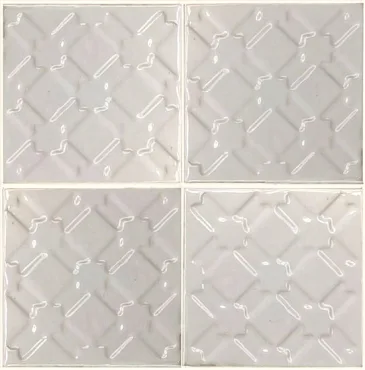 Декоративный элемент Grazia Shades Of Art Alcazar Alabaster ALCA1 13x13 глянцевый