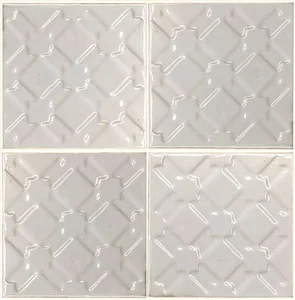 Декоративный элемент Grazia Shades Of Art Alcazar Alabaster ALCA1 13x13 глянцевый