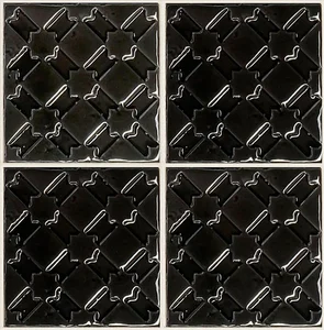 Декоративный элемент Grazia Shades Of Art Alcazar Charcoal ALCA5 13x13 глянцевый