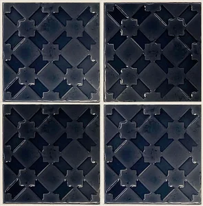 Декоративный элемент Grazia Shades Of Art Alcazar Denim ALCA3 13x13 глянцевый