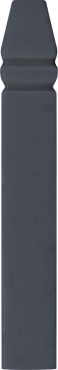 Спецэлемент Grazia Shades Of Art Ang. Zoccolo Denim ZOSA3 1,7x13 матовый