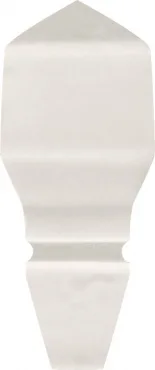 Спецэлемент Grazia Shades Of Art Angolo Finale Alabaster FISA1 2x7 матовый