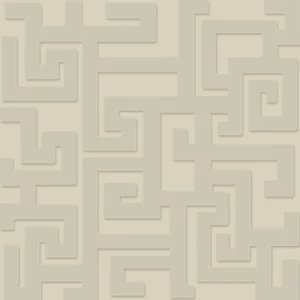 Декоративный элемент Versace Greek 3D Crema 261284 40x40 матовый