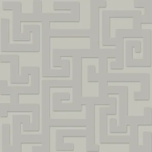 Декоративный элемент Versace Greek 3D Grigio 261285 40x40 матовый