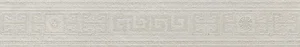 Бордюр Versace Greek Fascia Bianco 261120 12,5x80 матовый