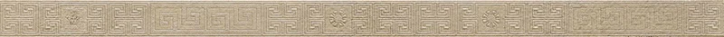 Бордюр Versace Greek Listello Beige Oro 261136 4x80 матовый
