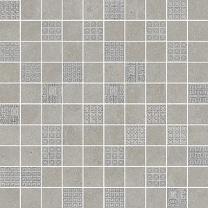 Мозаика Versace Greek Mosaico T100 Decorato Grigio Scuro 261212 40x40 матовая